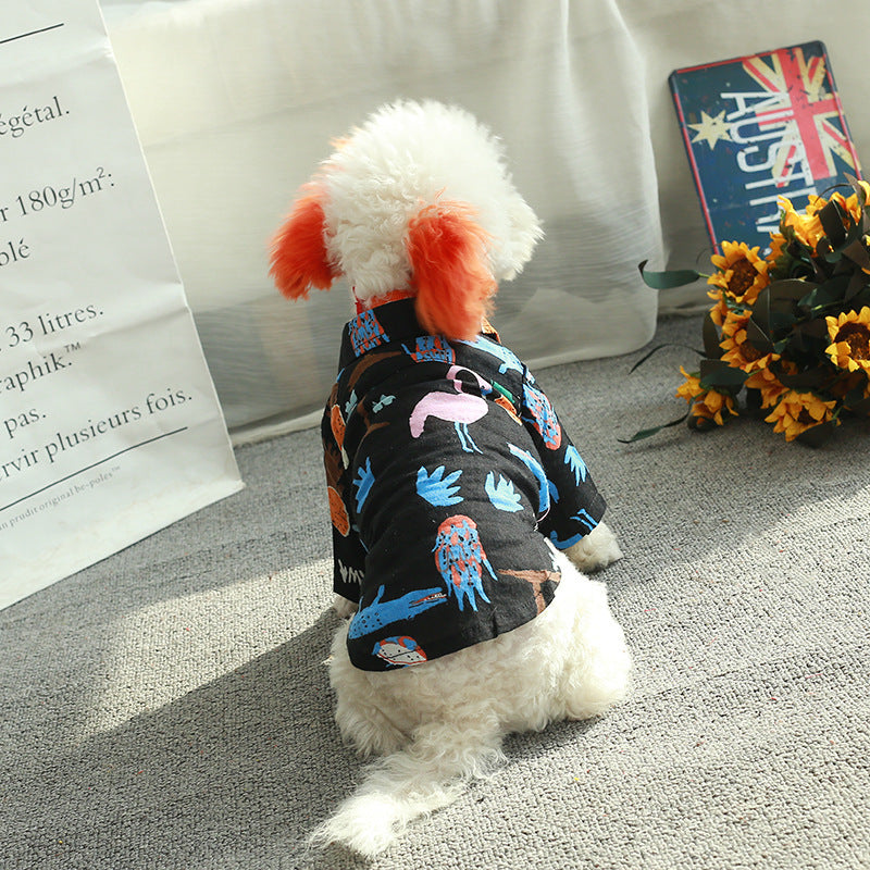 Pet clothes Wei Yi shirt